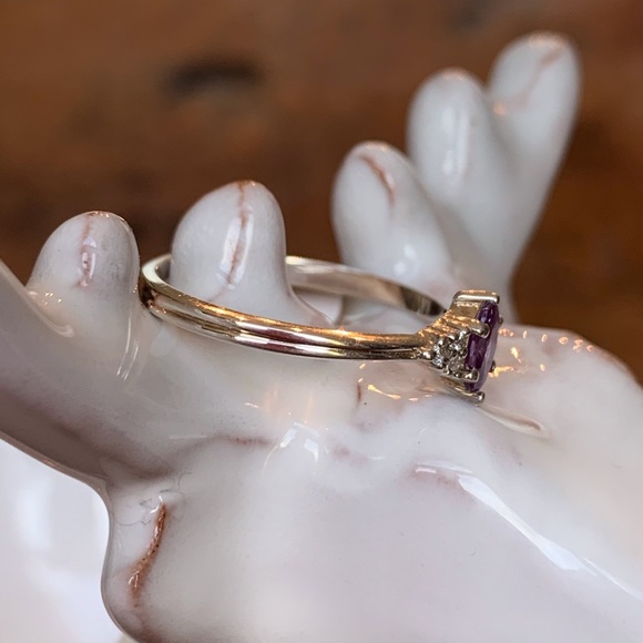 Oval Amethyst Ring NWOT - Picture 6 of 8
